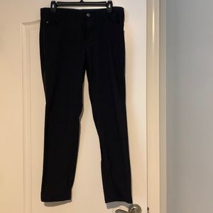 Men’s black Adidas golf pants. Barely worn. Excellent condition.